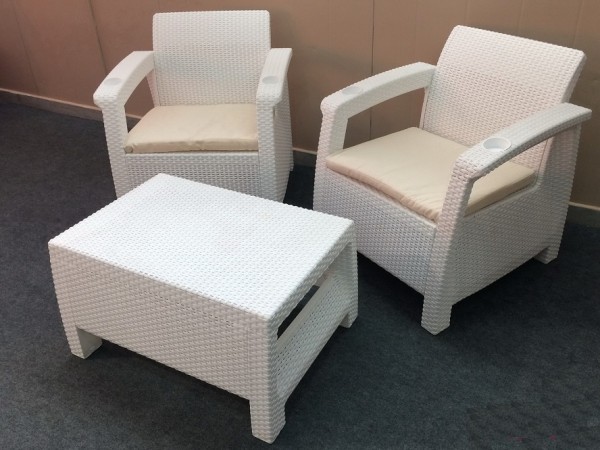 Комплект Yalta Balcony Set белый купить в Михайловке