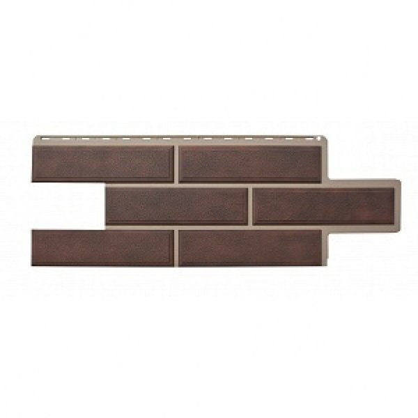 Фасадная панель Альта-Профиль - Коллекция "Венецианский Камень", Коричневый купить в Михайловке
