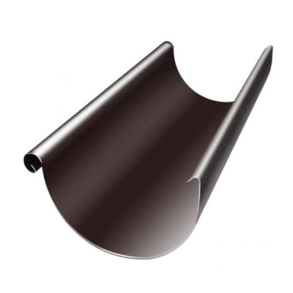 Водосток Grand Line 150x100 – Желоб 3м RAL 8017 купить в Михайловке