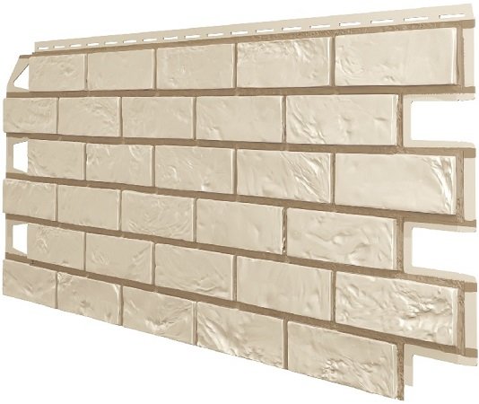 Фасадная панель VOX Vilo Brick Слоновая кость купить в Михайловке