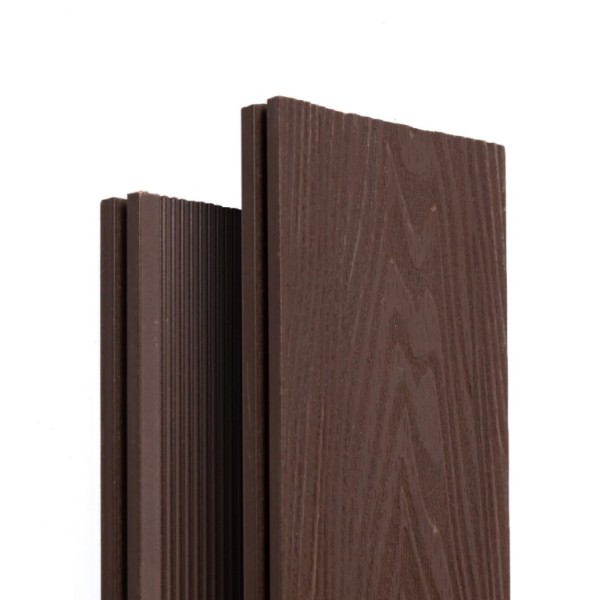 Террасная доска Ecodecking Экстра 3D полнотелая Венге купить в Михайловке