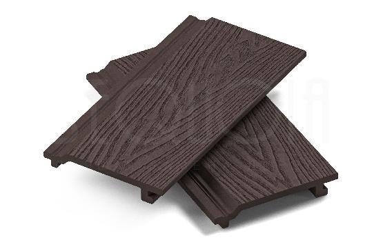 Доска фасадная ДПК 3D SEQUOIA Evolution WOOD BROWN купить в Михайловке