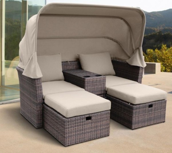 Комплект мебели AFINA плетеной из иск. ротанга AFM-330B Brown купить в Михайловке