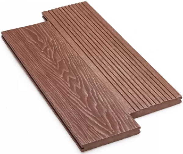 Террасная доска ДПК Deckart Monolit 3D Тик купить в Михайловке
