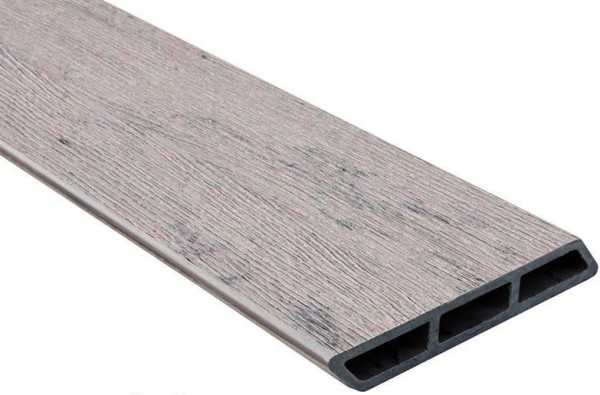 Доска Ромбус 3D ДПК Outdoor STORM GREY серая микс купить в Михайловке