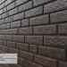 Фасадная панель Ю-Пласт Стоун Хаус Кирпич Коричневый купить в Михайловке