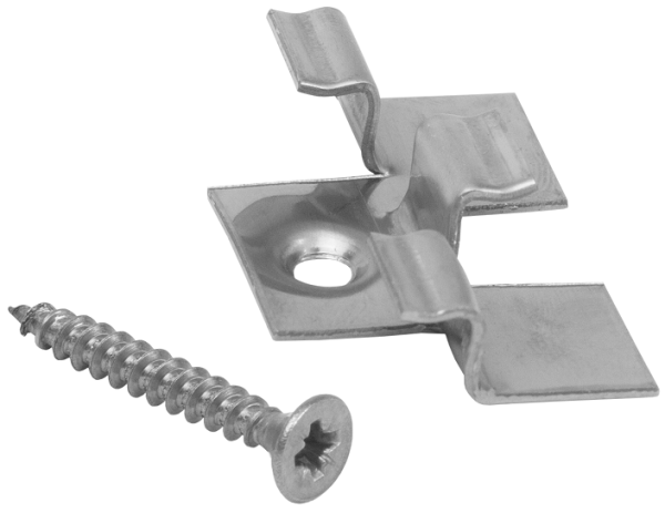 Клипса с саморезом,Grinder бесшовный монтаж 2 mm купить в Михайловке