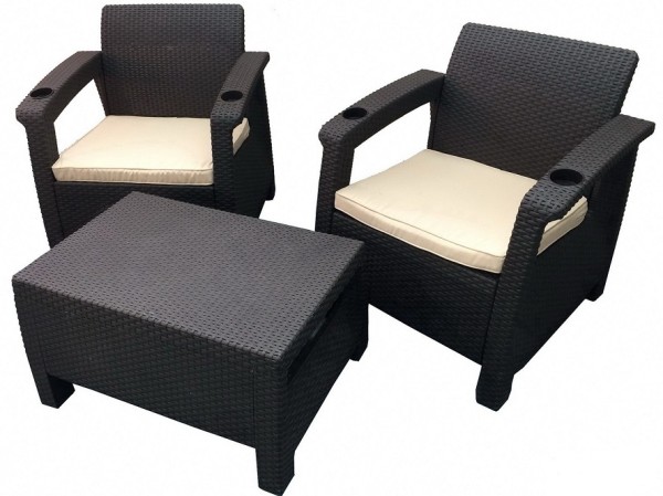 Комплект Yalta Balcony Set венге купить в Михайловке