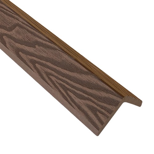 Уголок 3D EasyDecking Wood-Х 50х50 Коричневый купить в Михайловке