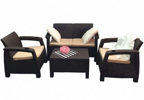 Комплект Yalta Terrace Set венге купить в Михайловке