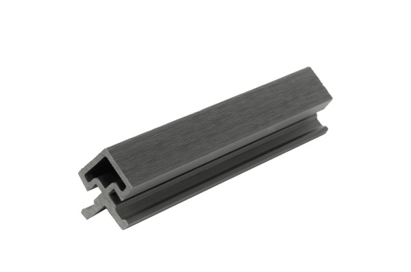 Угол внешний для фасадной панели co-extrusion, grey dark купить в Михайловке