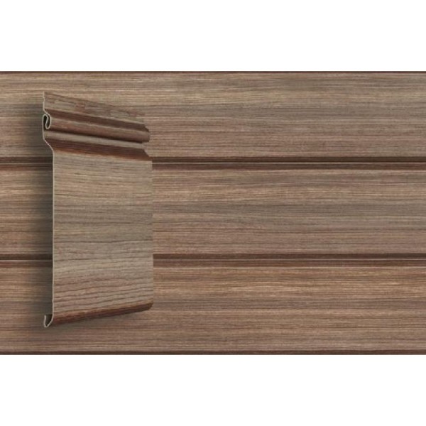 Виниловый сайдинг Grand Line Natural-Брус Tundra - Кедр купить в Михайловке