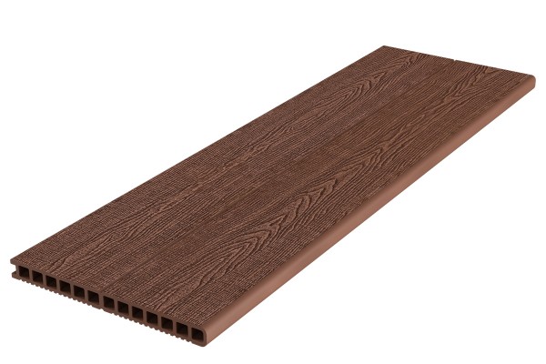 Ступень ДПК Deckron Woodlike 317x28x4000 мм, коричневый купить в Михайловке