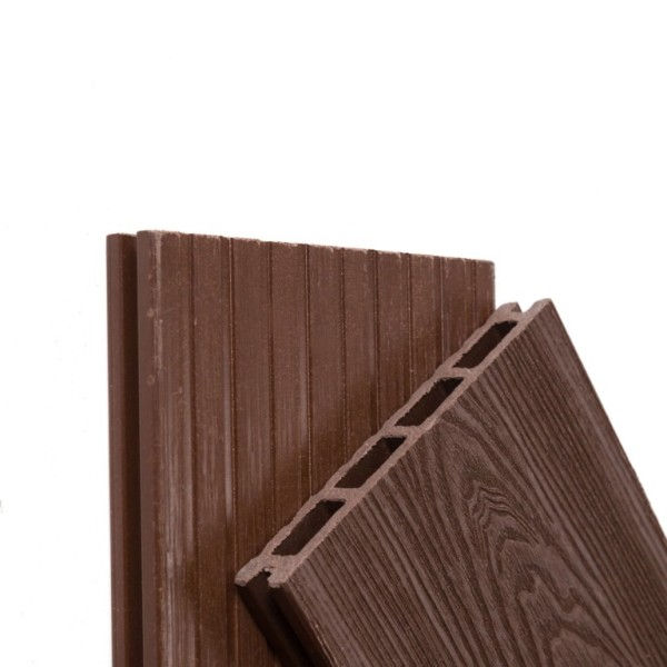 Террасная доска из ДПК ECODECKING Комфорт 3D Шоколад купить в Михайловке