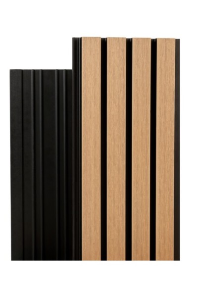 Фасадная реечная панель Ecodecking Скай коэкструзия 200х20х3000 Бук купить в Михайловке
