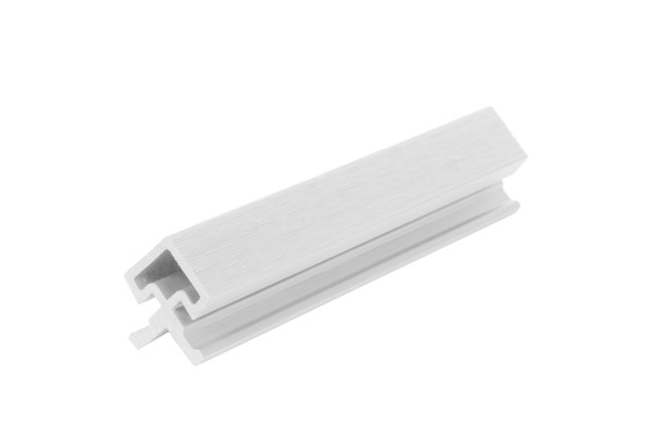 Угол внешний для фасадной панели co-extrusion, white купить в Михайловке