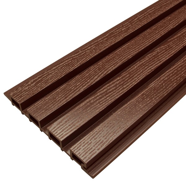 Фасадная доска из ДПК Faynag Wood Рейка Шоколад купить в Михайловке