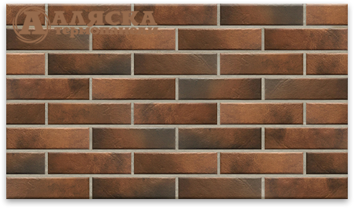 Фасадные Термопанели Аляска Retro Brick Chili. 24 купить в Михайловке