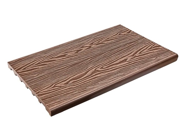 Ступень полнотелая из ДПК Deckart Step 3D Махагон купить в Михайловке