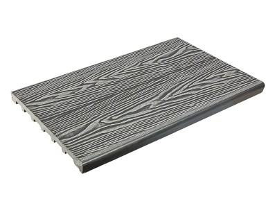 Ступень полнотелая из ДПК Deckart Step 3D Серый