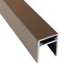 П-профиль Алюминиевый EasyDecking 35x25 Венге купить в Михайловке