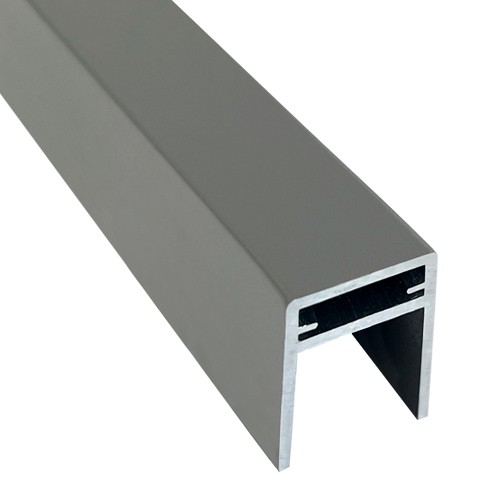П-профиль Алюминиевый EasyDecking 35x25 Серый купить в Михайловке