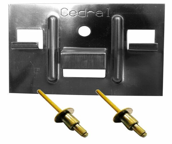 КЛЯММЕР + ЗАКЛЁПКА ДЛЯ CEDRAL CLICK 250 ШТ купить в Михайловке