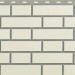 Фасадная панель Альта-Профиль, Кирпич Клинкерный, Белый купить в Михайловке