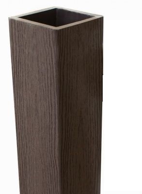 Столб опорный Woodvex Co-Extrusion Венге купить в Михайловке