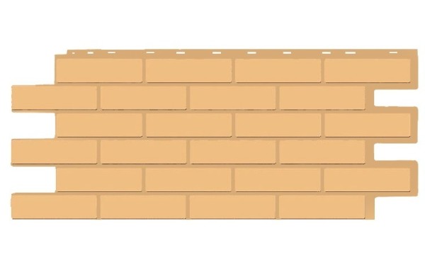Фасадная панель T-Siding Кирпич Модерн Эко Крем купить в Михайловке